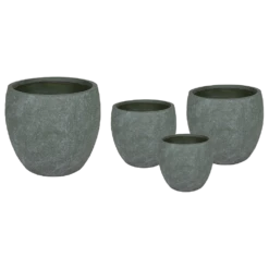 Bloempot Arizona Bullet Cypress Wash - D57 X H50.5cm - Groen -Planten Winkel arizona bullet cypress wash d57h505 bloempot 6 5