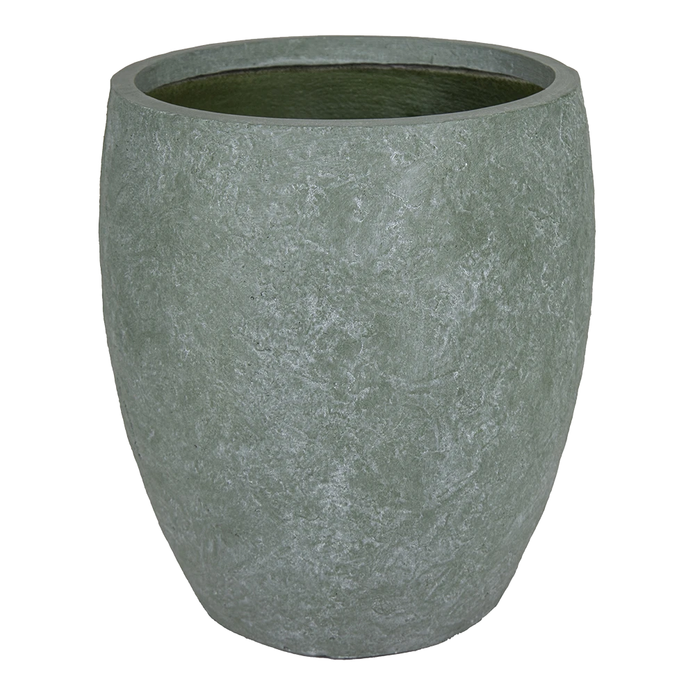 Bloempot Arizona BulletHigh Cypress Wash - D25 X H28.5cm - Groen 3 Bloempot Arizona BulletHigh Cypress Wash - D25 X H28.5cm - Groen