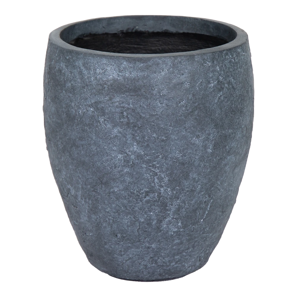 Bloempot Arizona BulletHigh - D34 X H38cm - Donkergrijs 3 Bloempot Arizona BulletHigh - D34 X H38cm - Donkergrijs