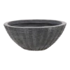 Plantenschaal Arkansas - D45 X H20cm - Donkergrijs -Planten Winkel arkansas bowl low graphite d45h20 plantenschaal 1
