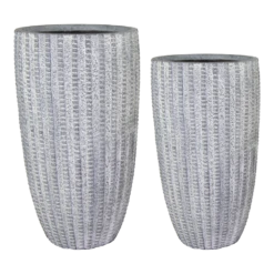 Bloempot Arkansas High Vase Washed - D34 X H66cm - Lichtgrijs 5 Bloempot Arkansas High Vase Washed - D34 X H66cm - Lichtgrijs -Planten Winkel arkansas high vase washed grey d34h66 bloempot 6 7