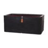 Capi Plantenbak Rechthoek Nature Rib NL - L73 X B39 X H32cm - Zwart 2 Capi Plantenbak Rechthoek Nature Rib NL - L73 X B39 X H32cm - Zwart -Planten Winkel bak rechthoek rib nl 73x39x32 zwart plantenbak 1 6