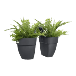 Elho Balkonbak Vibia Campana Twin 21cm - Antraciet 10 Elho Balkonbak Vibia Campana Twin 21cm - Antraciet -Planten Winkel balkonbak vibia campana twin 21cm antraciet balkonbak antraciet 3 1