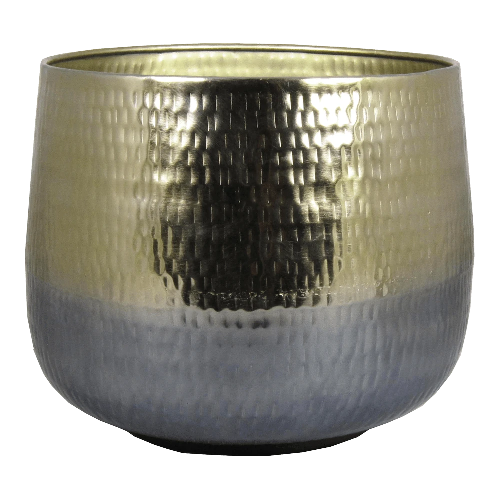 Bloempot Athene - D21 X H16cm - Goud 3 Bloempot Athene - D21 X H16cm - Goud