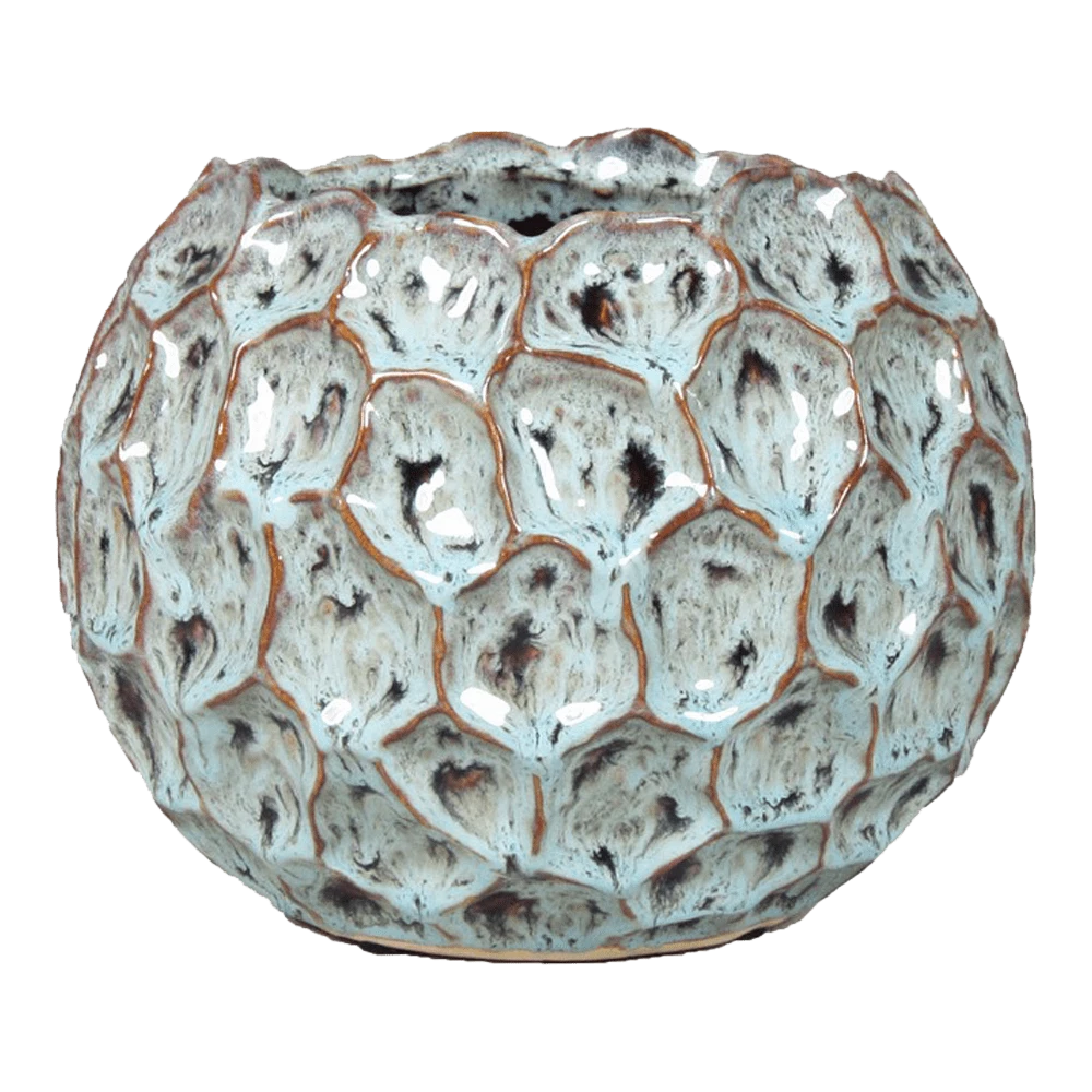 Bloempot Brussel - D21 X H18cm - Groen 3 Bloempot Brussel - D21 X H18cm - Groen