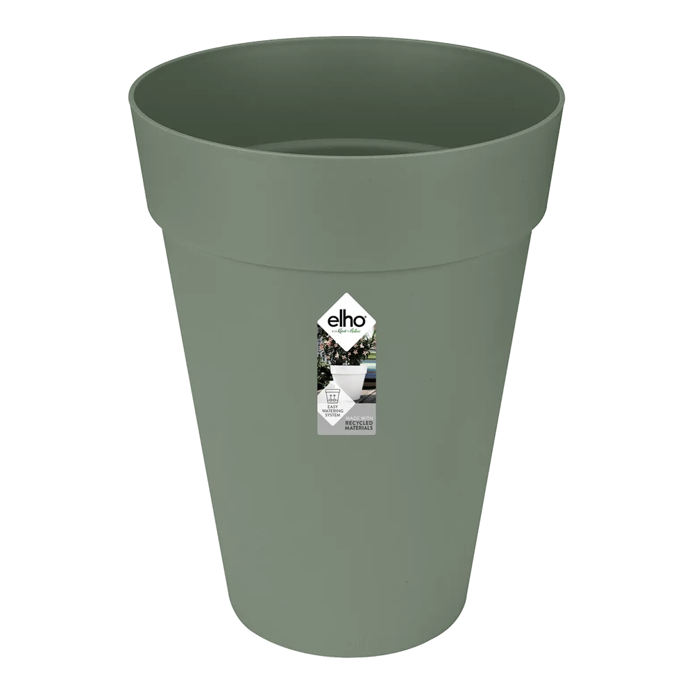 Bloempot Elho Loft Urban Rond Hoog 28cm - Pistache Groen 4 Bloempot Elho Loft Urban Rond Hoog 28cm - Pistache Groen - Afbeelding 2