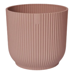 Bloempot Elho Vibes Fold Rond Wielen - D35 X H32cm - Delicaat Roze