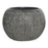 Bloempot Ella - D55 X H38cm - Grijs 1 Bloempot Ella - D55 X H38cm - Grijs -Planten Winkel bloempot ella d55 x h38cm grijs bloempot 1