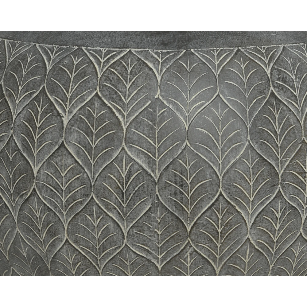 Bloempot Ella - D55 X H38cm - Grijs 5 Bloempot Ella - D55 X H38cm - Grijs - Afbeelding 3