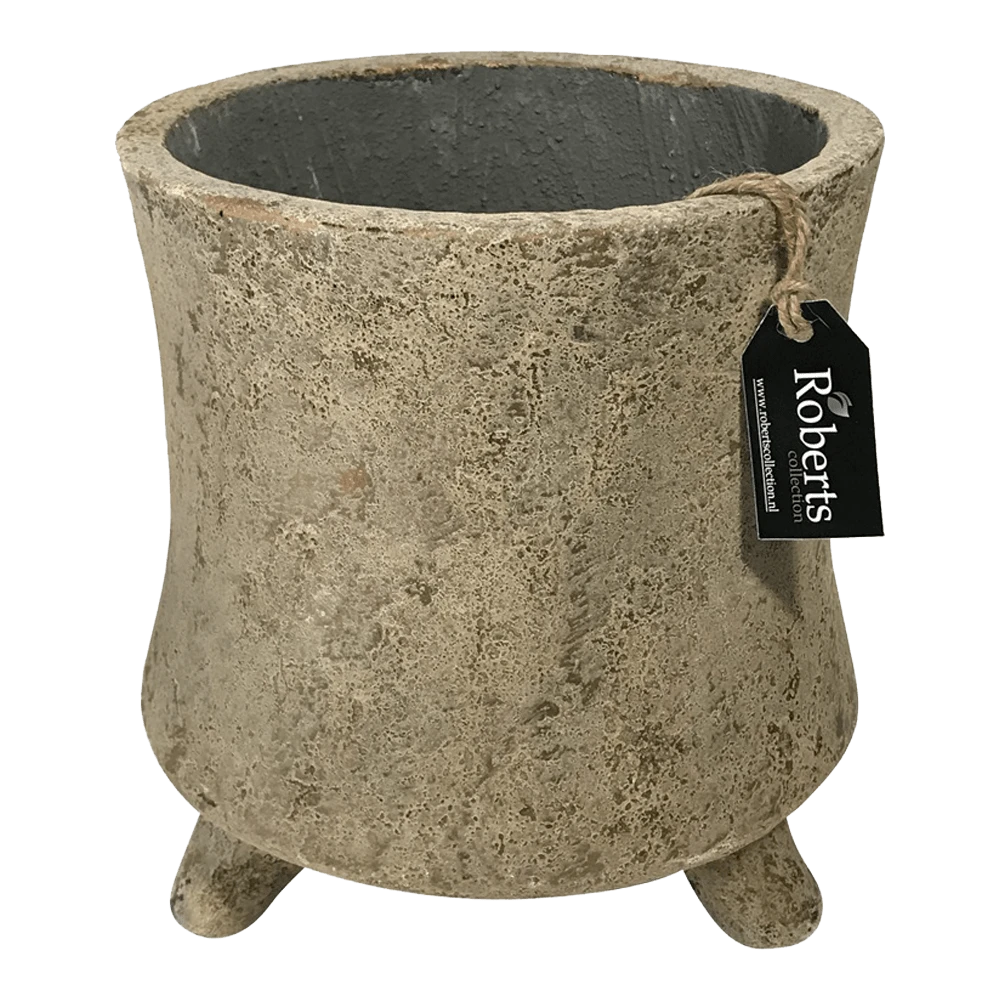 Bloempot Freemont - D30 X H32cm - Cream 3 Bloempot Freemont - D30 X H32cm - Cream