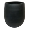 Bloempot Hamelton - D38 X H40cm - Mat Zwart 1 Bloempot Hamelton - D38 X H40cm - Mat Zwart -Planten Winkel bloempot hamelton d38 x h40cm mat zwart bloempot 1 2