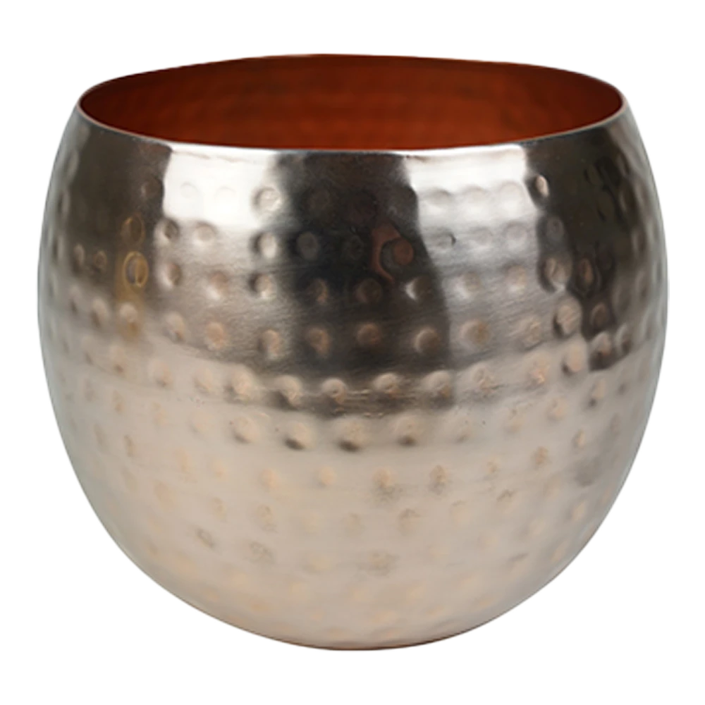 Bloempot Kody - D17 X H16cm - Rosu00e9 Goud 3 Bloempot Kody - D17 X H16cm - Rosu00e9 Goud