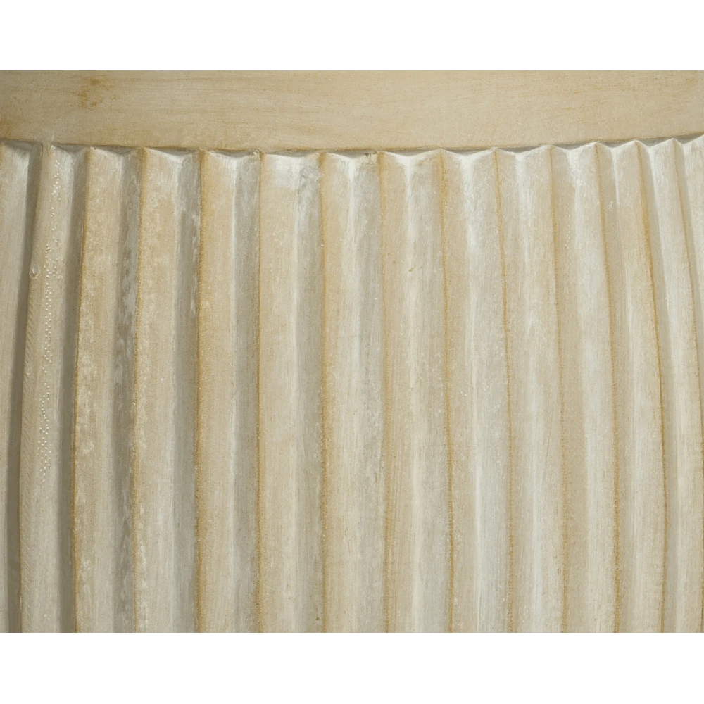 Bloempot Laura - D23 X H23cm - Beige 5 Bloempot Laura - D23 X H23cm - Beige - Afbeelding 3