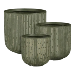 Bloempot Malmo - D37 X H36,5cm - Groen -Planten Winkel bloempot malmo groen bloempot 2 2