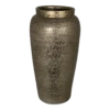 Bloempot Marrakesh Hoog - D19 X H45cm - Zilver Goud 1 Bloempot Marrakesh Hoog - D19 X H45cm - Zilver Goud -Planten Winkel bloempot marrakesh hoog d19xh45cm zilver goud bloempot 1 1