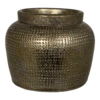 Bloempot Marrakesh - D27 X H25cm - Zilver Goud 2 Bloempot Marrakesh - D27 X H25cm - Zilver Goud -Planten Winkel bloempot marrakesh zilver goud bloempot 1 1 1