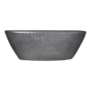 Bloempot Mira Ovaal - L69 X B17 X H25cm - Antraciet 2 Bloempot Mira Ovaal - L69 X B17 X H25cm - Antraciet -Planten Winkel boot mira 69x17x25cm plantenschaal antraciet 1