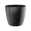 Bloempot Elho Brussels Diamond Rond 25cm - Metallic Zwart 1 Bloempot Elho Brussels Diamond Rond 25cm - Metallic Zwart -Planten Winkel brussels diamond rond 25cm bloempot metallic zwart 1 9