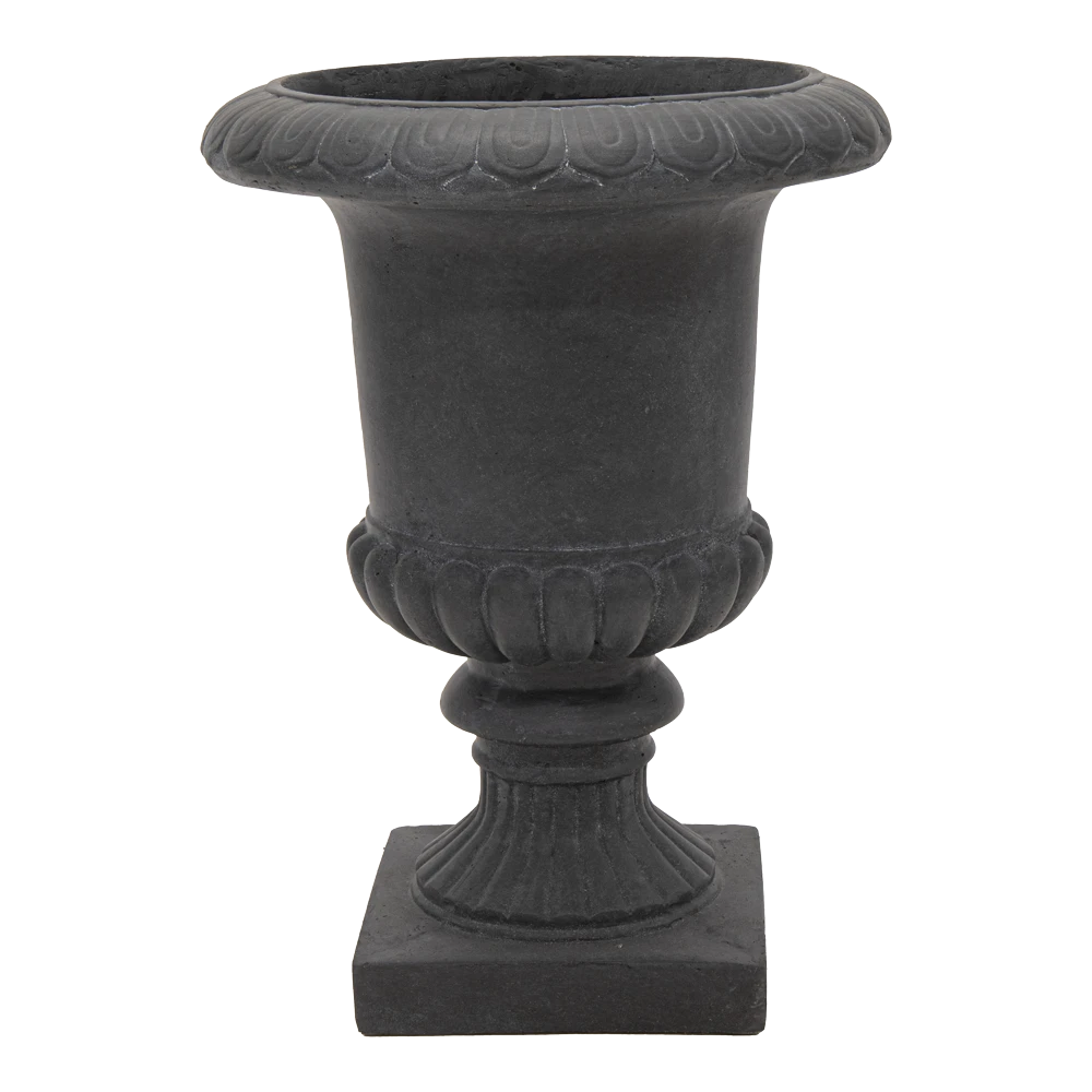 Bloempot French Vase - D40 X H54cm - Donkergrijs 3 Bloempot French Vase - D40 X H54cm - Donkergrijs
