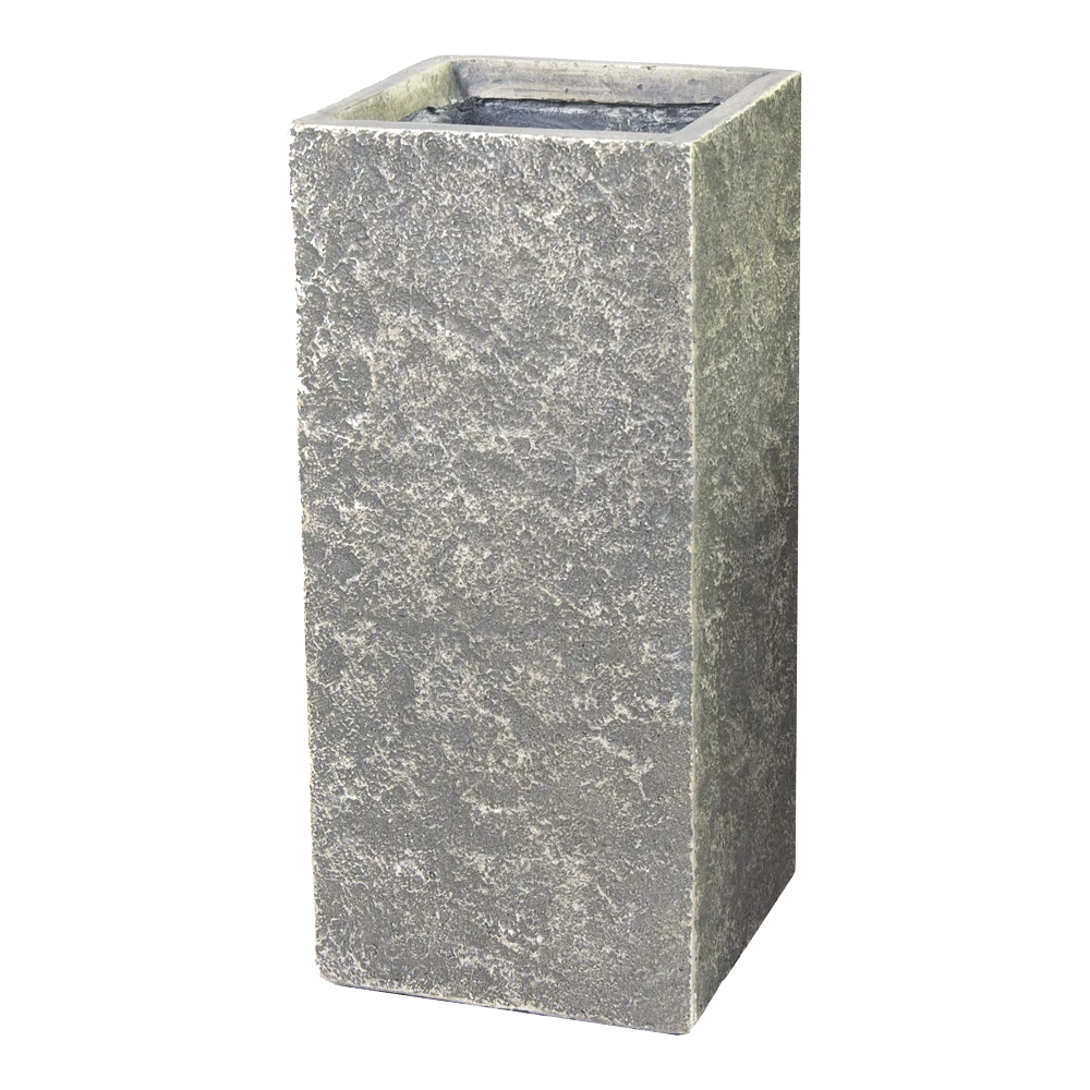 Plantenbak Colorado Cubihi - L33.5 X B33.5 X H70cm - Grijs 3 Plantenbak Colorado Cubihi - L33.5 X B33.5 X H70cm - Grijs
