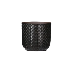 Bloempot Daan - D17 X H16cm - Zwart