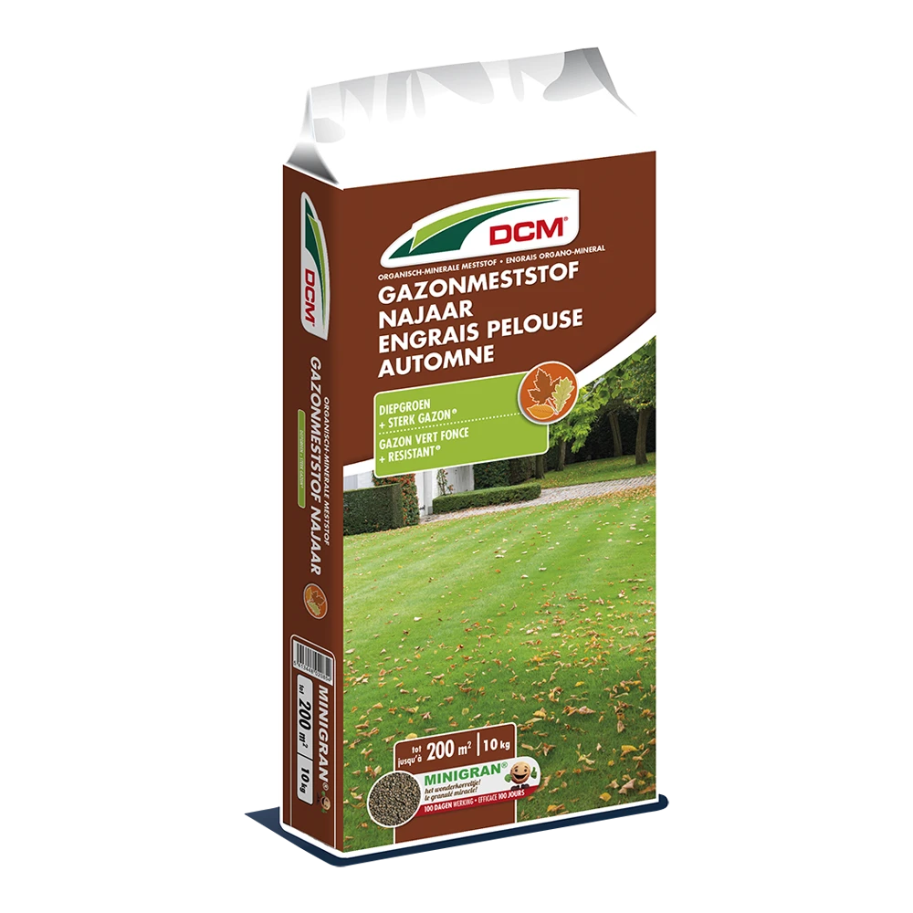 DCM Gazonmeststof Najaar - 10kg - Gazonmeststof 3 DCM Gazonmeststof Najaar - 10kg - Gazonmeststof