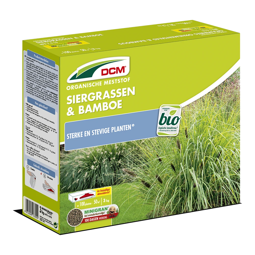 DCM Meststof Siergrassen & Bamboe - 3kg - Tuinplanten Voeding 3 DCM Meststof Siergrassen & Bamboe - 3kg - Tuinplanten Voeding