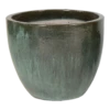 Bloempot Glazed Egg - D30 X H26cm - Groen 2 Bloempot Glazed Egg - D30 X H26cm - Groen -Planten Winkel glazed egg pot moss green d30h26 bloempot groen 1 6