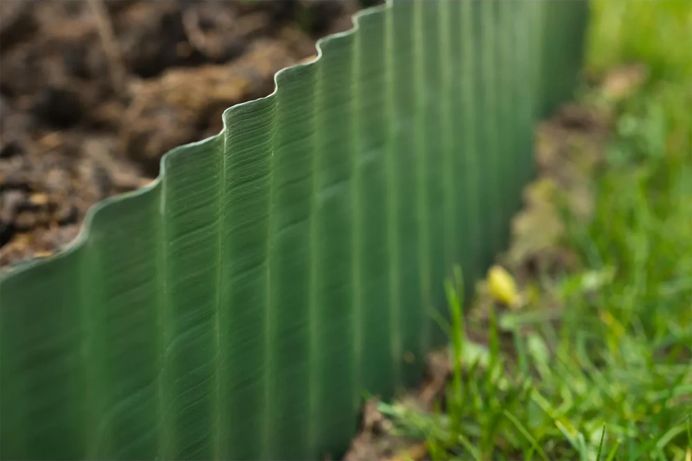 Grasranden PVC Groen - 9x0,20m - Nature 4 Grasranden PVC Groen - 9x0,20m - Nature - Afbeelding 2