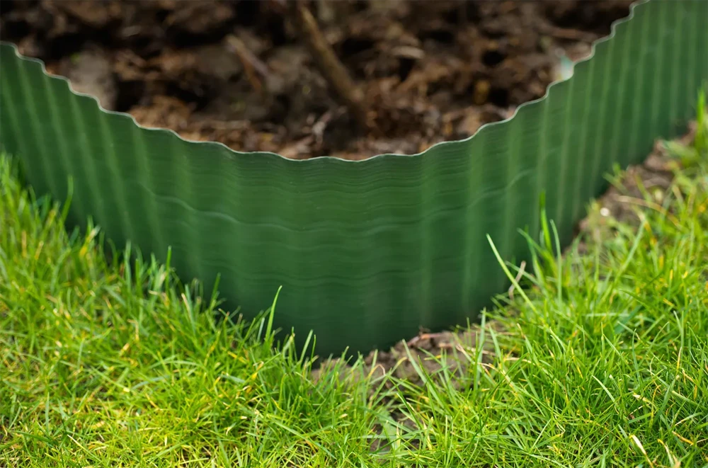 Grasranden PVC Groen - 9x0,20m - Nature 6 Grasranden PVC Groen - 9x0,20m - Nature - Afbeelding 4
