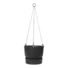 Hangpot Elho Greenville 24cm - Living Black 2 Hangpot Elho Greenville 24cm - Living Black -Planten Winkel greenville hangschaal 24cm bloempot living black 1 4