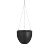 Hangpot Tusca - D22.5 X H19.5cm - Donkergrijs -Planten Winkel hangpot tusca d22 5 h19 5 donkergrijs hangpot 1 5