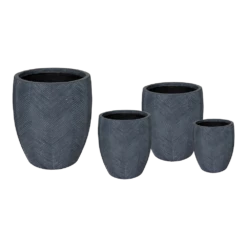 Bloempot Iowa BulletHigh - D25 X H28.5cm - Donkergrijs 6 Bloempot Iowa BulletHigh - D25 X H28.5cm - Donkergrijs -Planten Winkel iowa bullethigh graphite d25h285 bloempot 6 7
