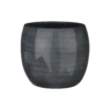 Bloempot Lester - D24 X H22cm - Donkerblauw 1 Bloempot Lester - D24 X H22cm - Donkerblauw -Planten Winkel lester pot rond d blauw h22xd24cm bloempot 1 4