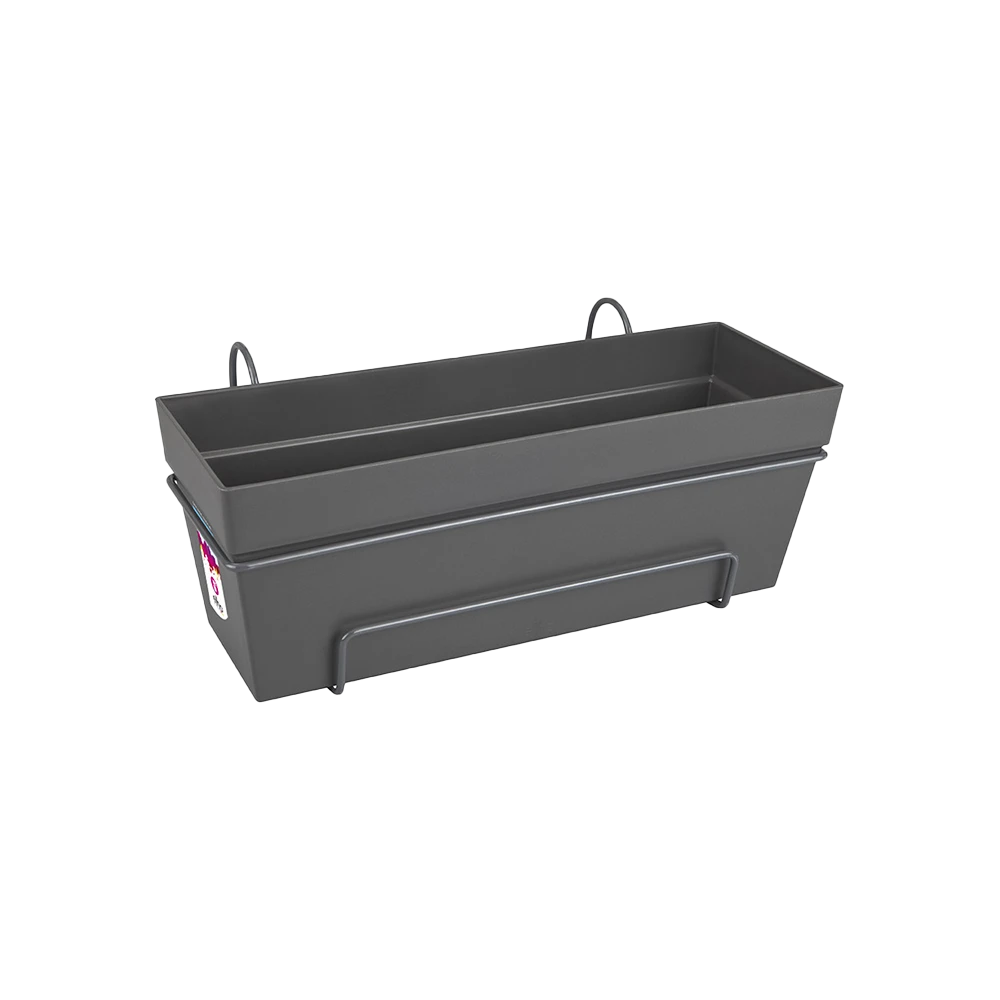 Balkonbak Elho Loft Urban Allin1 50cm - Antraciet 3 Balkonbak Elho Loft Urban Allin1 50cm - Antraciet