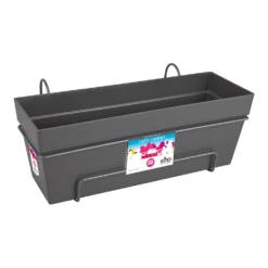 Balkonbak Elho Loft Urban Allin1 50cm - Antraciet 7 Balkonbak Elho Loft Urban Allin1 50cm - Antraciet -Planten Winkel loft urban balkonbak allin1 50 plantenbak antraciet 2 8