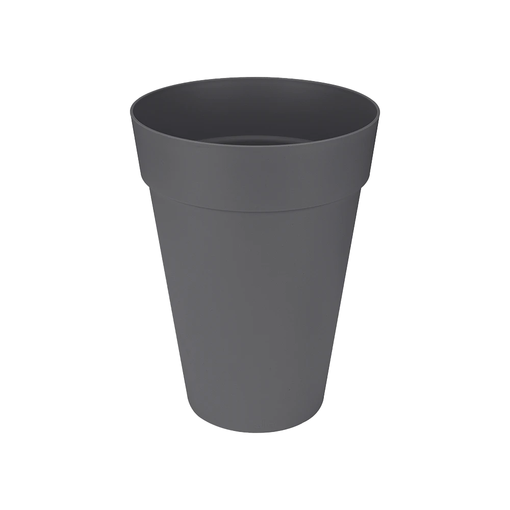 Bloempot Elho Loft Urban Rond Hoog 42cm - Antraciet 3 Bloempot Elho Loft Urban Rond Hoog 42cm - Antraciet
