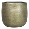 Muur Bloempot Mira - D18 X H16cm - Goud