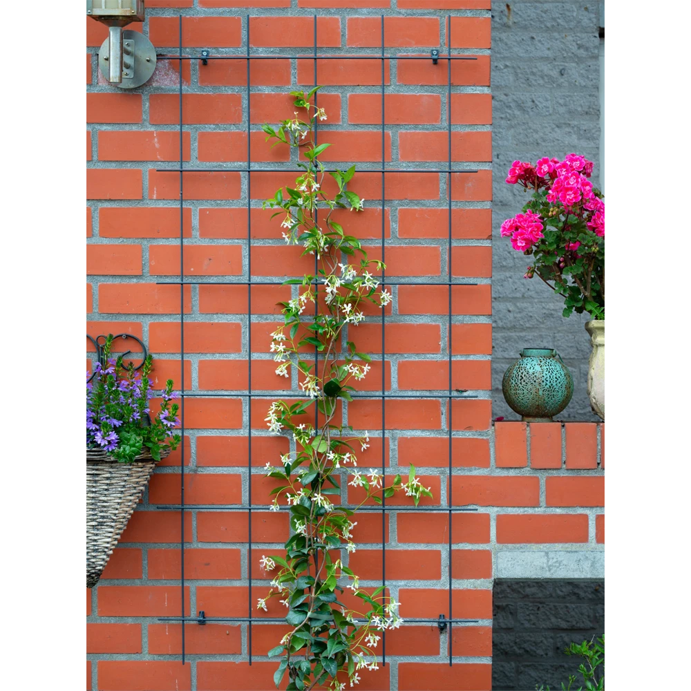 Nature - Metalen Klimrek Geplastificeerd Groen H145x72,5cm 4 Nature - Metalen Klimrek Geplastificeerd Groen H145x72,5cm - Afbeelding 2