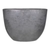 Bloempot Mira Ovaal - L50 X B20 X H36cm - Antraciet -Planten Winkel ovaal mira 50x20x36cm industrieel zwart bloempot antraciet 1