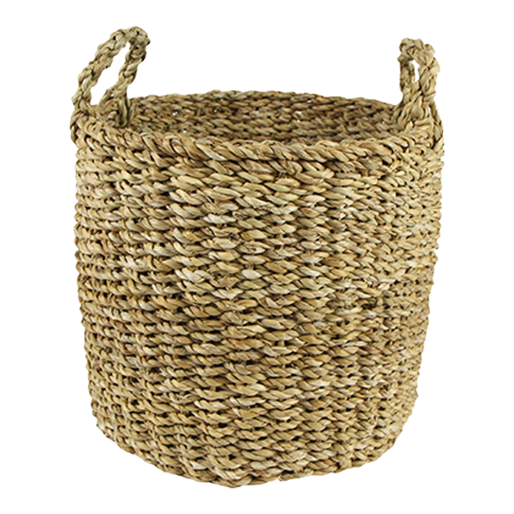 Plantenmand Joris - D38 X H33cm - Naturel 3 Plantenmand Joris - D38 X H33cm - Naturel