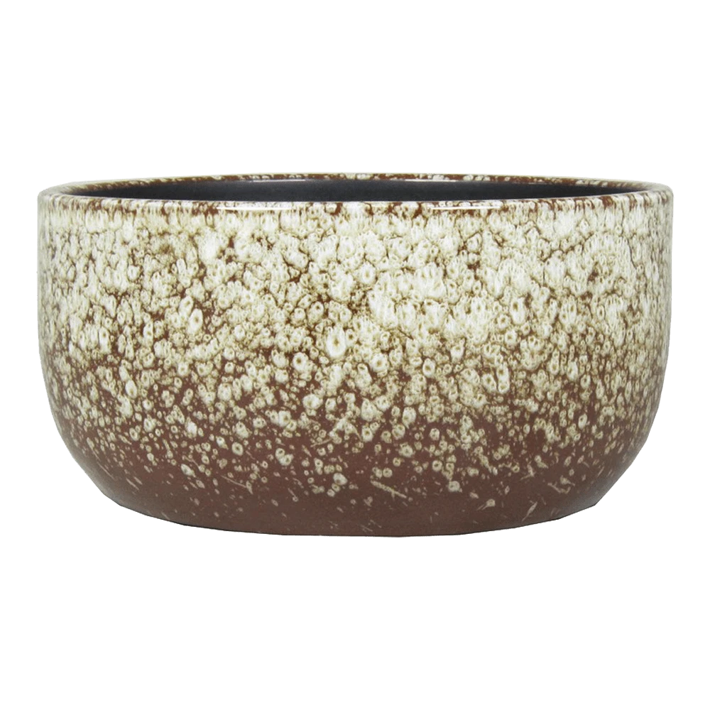 Plantenschaal Sepp - D28 X H13cm - Wit 3 Plantenschaal Sepp - D28 X H13cm - Wit