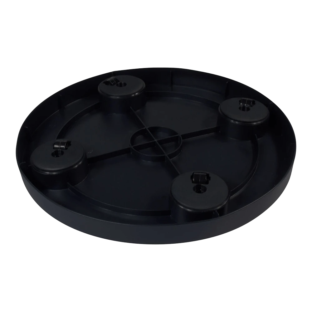 Plantentrolley Rond Kunststof 39cm - Antraciet - Max. 40kg - Nature 4 Plantentrolley Rond Kunststof 39cm - Antraciet - Max. 40kg - Nature - Afbeelding 2