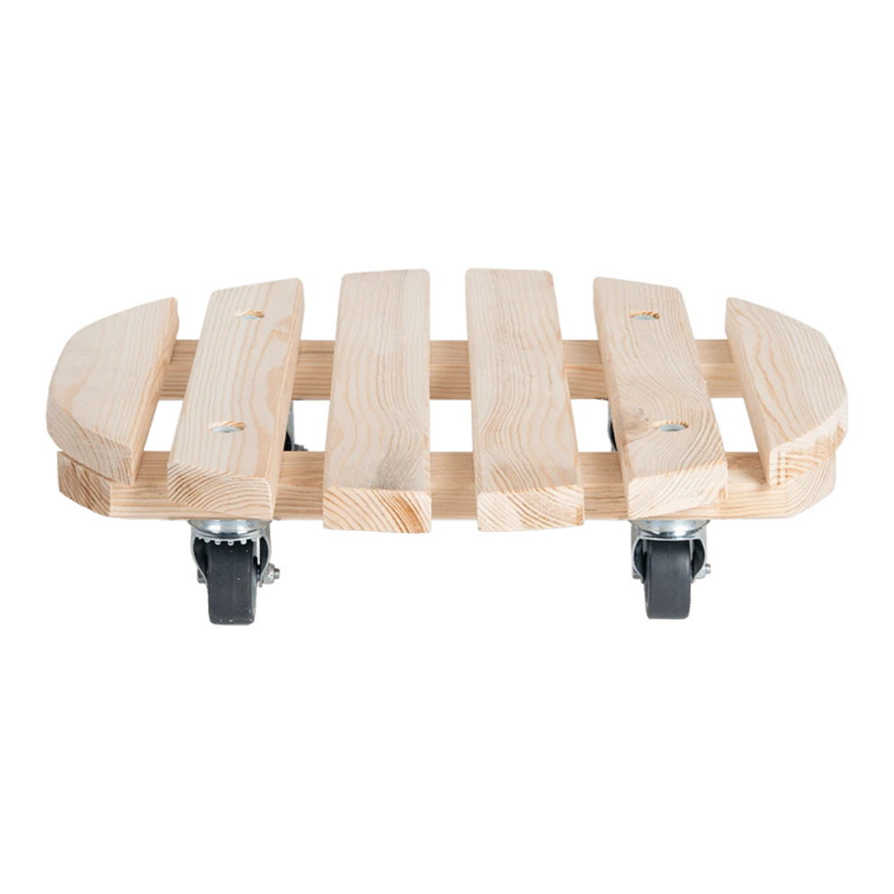 Plantentrolley Rond Zware Belasting - Naturel - Esschert's Garden 3 Plantentrolley Rond Zware Belasting - Naturel - Esschert's Garden