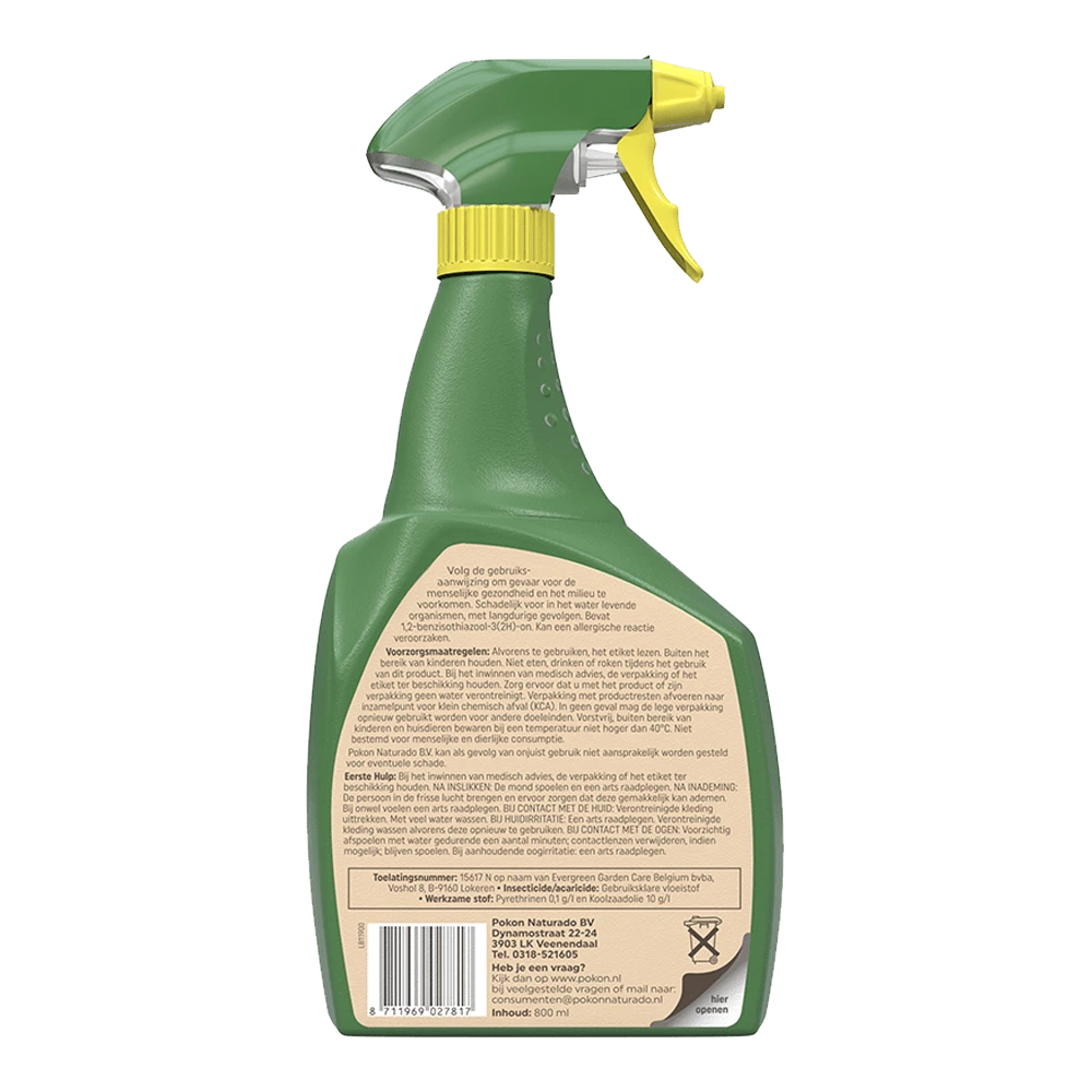 Pokon Bio Tegen Hardnekkige Insecten Polysect Spray 800ml - Insecten En Ongedierte 4 Pokon Bio Tegen Hardnekkige Insecten Polysect Spray 800ml - Insecten En Ongedierte - Afbeelding 2