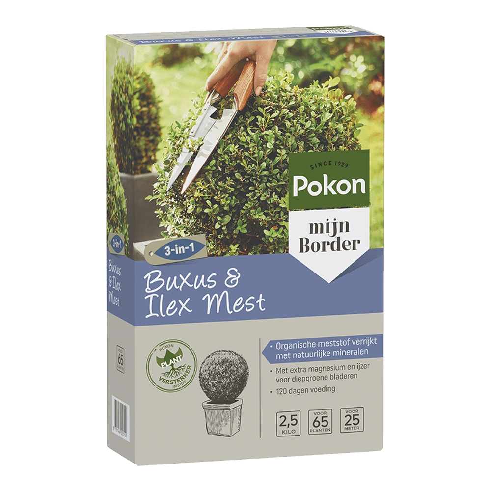 Pokon Buxus & Ilex Mest 2,5kg - Tuinplanten Voeding 3 Pokon Buxus & Ilex Mest 2,5kg - Tuinplanten Voeding