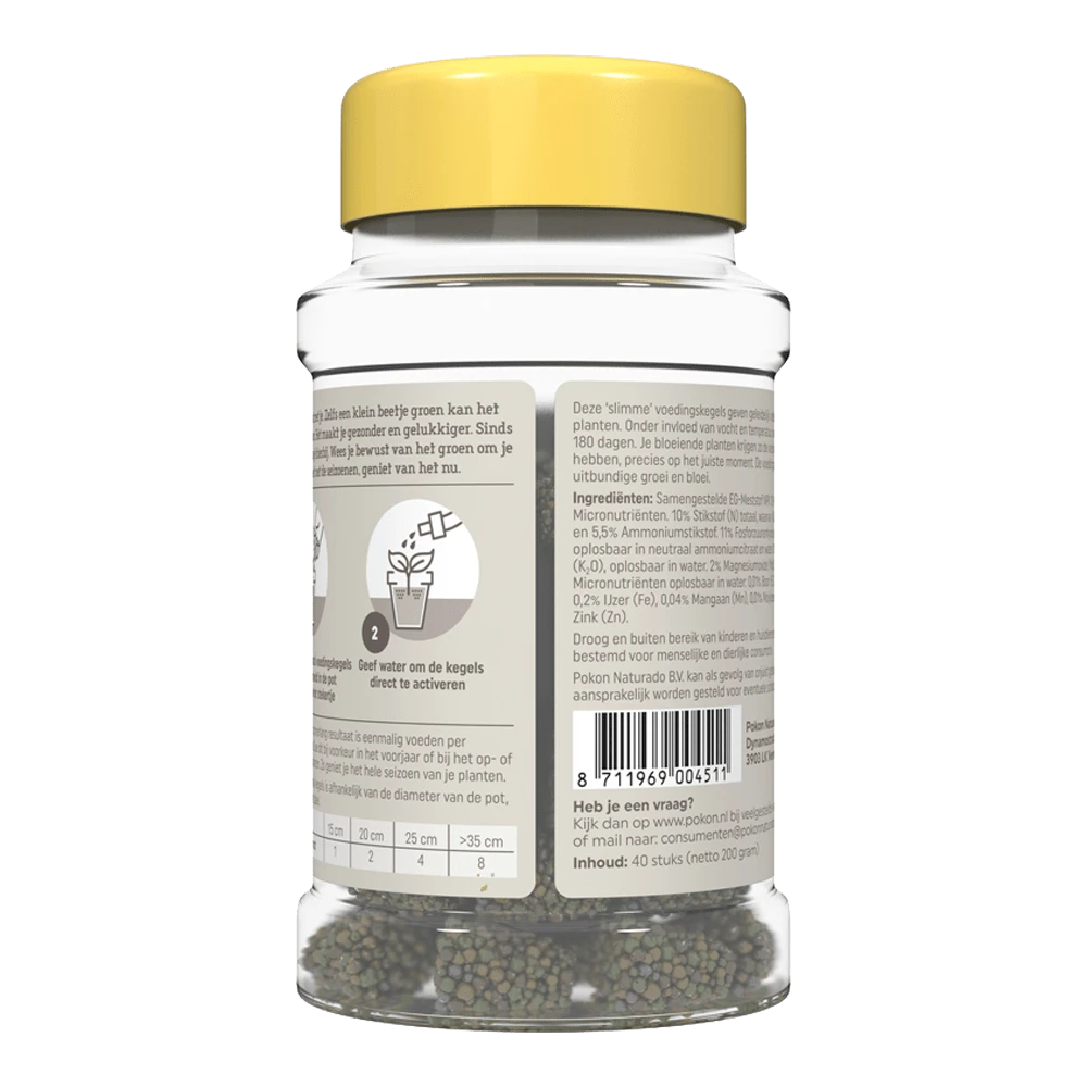 Pokon Terras & Balkon Planten Voedingskegels 40 Stuks - Tuinplanten Voeding 4 Pokon Terras & Balkon Planten Voedingskegels 40 Stuks - Tuinplanten Voeding - Afbeelding 2