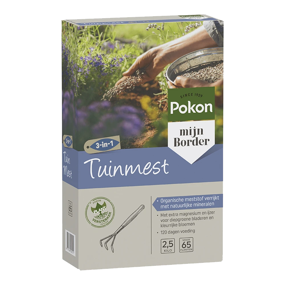 Pokon Tuinmest 2,5kg - Tuinplanten Voeding, Gazonmeststof 3 Pokon Tuinmest 2,5kg - Tuinplanten Voeding, Gazonmeststof