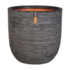 Capi Bloempot Bol Nature Rib NL - D55 X H53cm - Antraciet -Planten Winkel pot bol rib nl 54x52 antraciet bloempot 1 7