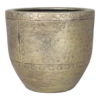Bloempot Fien - D23 X H21cm - Goud -Planten Winkel pot fien d23 h21cm industrieel goud bloempot 1 5